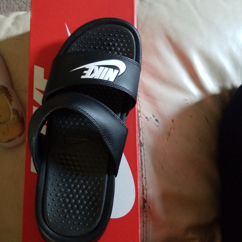 Brand new Nike slides